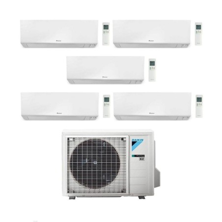 DAIKIN Climatizzatore Penta Split Bluevolution serie FTXM-R PERFERA  9+9+9+12+12 con 5MXM90A R-32 Wi-Fi Integrato
