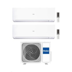 Haier Climatizzatore Dual Split Serie Expert 12+12 Con 2U50S2SM1FA-3 Inverter Wi-Fi Classe A+++