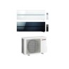 Mitsubishi Climatizzatore Dual Split Kirigamine MSZ-LN Nero+Bianco 12+12 con MXZ-2F53VF Inverter R-32 Wi-Fi Classe A++