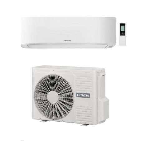 Hitachi Climatizzatore Monosplit AirHome 400 9000 btu RAK-DJ25PHAE Inverter Wi-Fi Classe A++