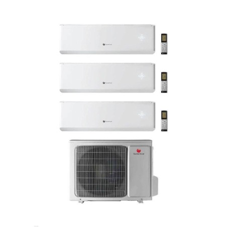 Hermann Saunier Duval Climatizzatore Dual Split Vivair Top Comfort SDH 20 R-32 12000+12000 BTU Con 19-050 MC2NO Classe A++