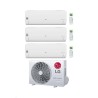 LG Climatizzatore TrialSplit Libero Smart 9+12+12 con MU5R30.U42 Inverter R-32 Wi-Fi Classe A++