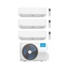Midea Climatizzatore Inverter Trial Split serie Elegance 9+9+12 con M4OE-28HFN8-Q Wi-Fi optional Classe A++