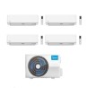 Midea Climatizzatore Quadri Split serie Elegance 9+9+18+18 con M5OE-42HFN8-Q Inverter R 32 Wi-Fi optional Classe A++