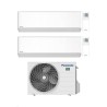 Condizionatore Climatizzatore Panasonic Dual Split Inverter Etherea White R-32 Wi-FI Con Econavi 9000+9000 Con CU-2Z50TBE