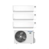 Panasonic Climatizzatore Trial Split Etherea White 9+9+18 con CU-3Z68TBE Inverter R-32 Wi-Fi Classe A++