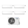 Condizionatore Climatizzatore Panasonic Quadri Split Inverter Etherea White R-32 Wi-Fi Econavi 9000+9000+9000+9000+CU-5Z90TBE
