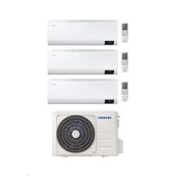 Samsung Climatizzatore Trial Split Cebu 12+12+12 con AJ068TXJ3KG/EU Inverter Wi-Fi Classe A++