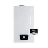 Baxi Caldaia a Condensazione Duo-Tec Compact E 24 + Mago Metano o Gpl Low NOx Completa di Kit Scarico Fumi