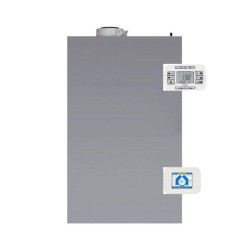 Baxi Caldaia A Condensazione ad Incasso Luna Air Wi-Fi 24 Kw Metano/Gpl Con Kit Scarico Fumi