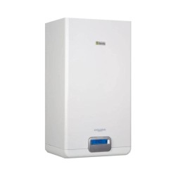 Beretta Caldaia A Condensazione Exclusive Boiler Green HE 35 B.S.I. Metano/Gpl Completa Di Kit Scarico Fumi Classe A