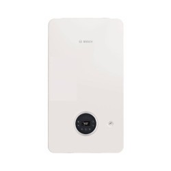 Caldaia A Condensazione Junkers Bosch Condens 2200 GC2200W Bianca 24 Kw Metano Completa Di Kit Scarico Fumi