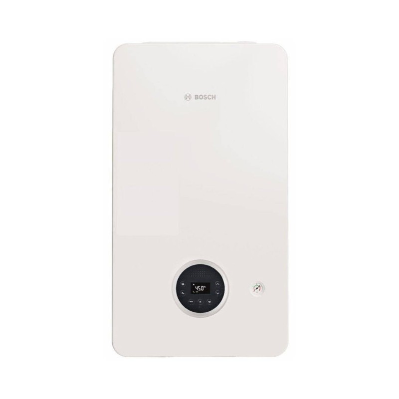 Caldaia A Condensazione Junkers Bosch Condens 2200 GC2200W Bianca 24 Kw Metano Completa Di Kit Scarico Fumi