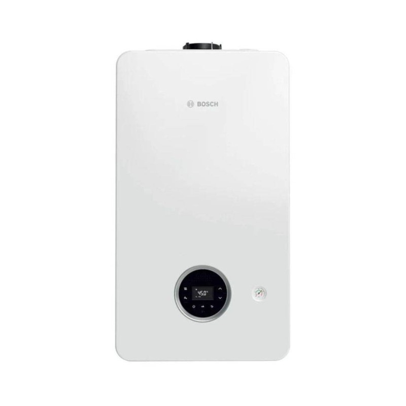 Caldaia A Condensazione Junkers Bosch Condens 2300 W GC2300W 24 C Bianca METANO Completa Di Kit Scarico Fumi