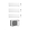 Mitsubishi Climatizzatore Trial Split Linea Plus MSZ-AY VGK 9+15+15 con MXZ-3F68VF Inverter R-32 Wi-Fi Classe A++
