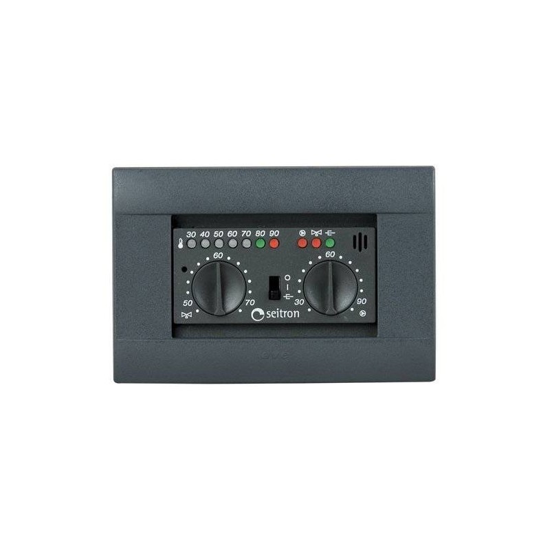 Seitron Centralina Elettronica Fuego 2 ad incasso 3 moduli per Termocamini CIE001MD00