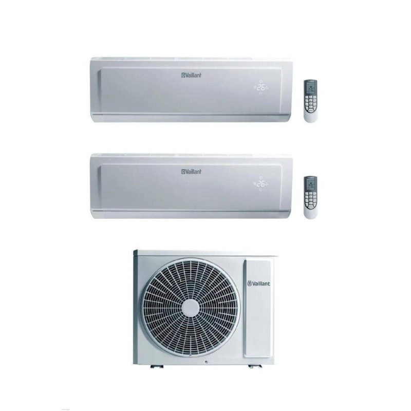 Vaillant Climatizzatore Dualsplit Climavair Plus VAI 8 9+12 con VAF8-050W2NO Inverter R-32 Wi-Fi Optional Classe A++