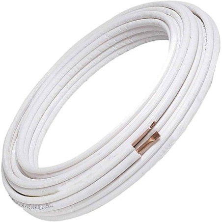Tubi Rame Condizionatore Condizionamento Coppia 1/4" + 1/2" Adatto A Gas R410A R407C R32 (5 Metri (5+5))