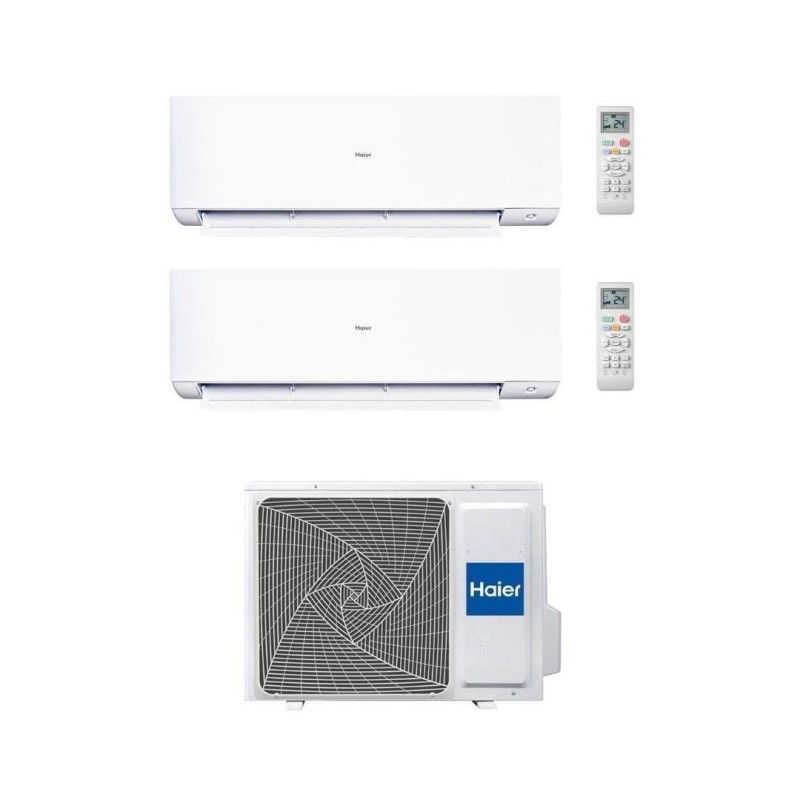 Haier Climatizzatore Dual Split Revive 9+9 con 2U40MEFFRA Inverter R-32 Wi-Fi Classe A++/A+
