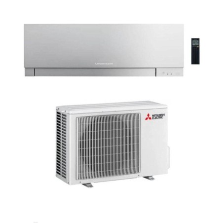 Mitsubishi Climatizzatore Monosplit Linea Kirigamine Zen MSZ-EF 12000 btu MSZ-EF35VGKS Silver Inverter R-32 Wi-Fi Classe A+++