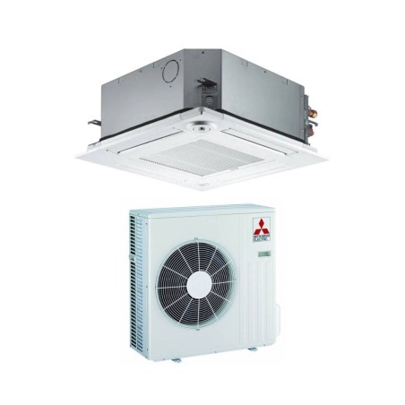 Mitsubishi Climatizzatore Monosplit a Cassetta 60x60 SLZ-M25FA2 9000 btu Inverter R-32 Wi-Fi Optional Classe A++