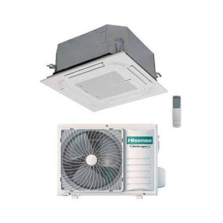 copy of copy of copy of Panasonic a Cassetta 60x60 Monosplit a 4 vie 9000 Btu U-25PZ3E5 - S-25PY3E Gas R-32