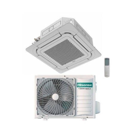 Hisense Cassetta Inverter Da 42000 Trifase Btu AUC125UR4RKC8 Con Gas R32 Inverter R-32 Classe A++ Griglia inclusa