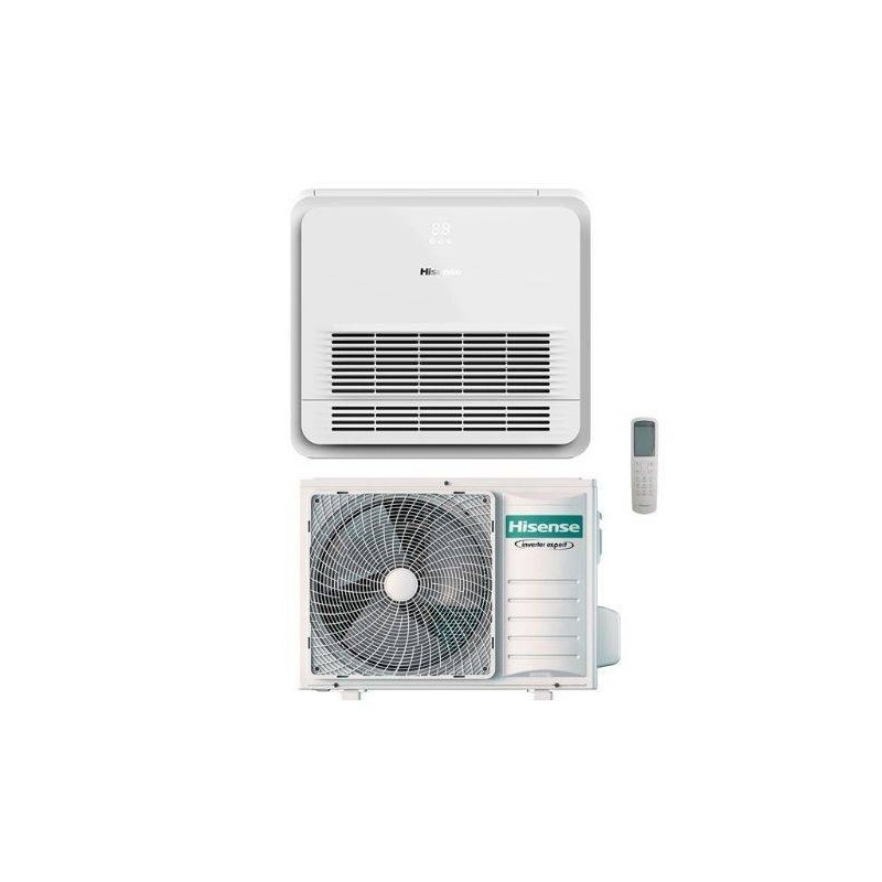 Hisense Climatizzatore Monosplit Console Serie Turbo 12000 btu AKT35UR4RK8 Inverter R-32 A++