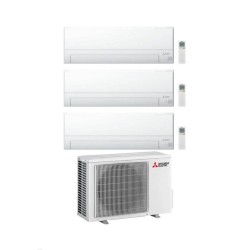 Mitsubishi Climatizzatore Trial Split MSZ-BT VGK 9+18+18 con MXZ-4F72VF Inverter R-32 Wi-Fi Classe A++