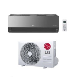 LG Climatizzatore Monosplit Artcool 12000 btu AC12BK.NSJ Mirror UV Nano Inverter R-32 Wi-Fi Classe A+++