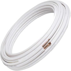 Tubi Rame Condizionatore Condizionamento Coppia 1/4" + 1/2" Adatto A Gas R410A R407C R32 (7 Metri (7+7))