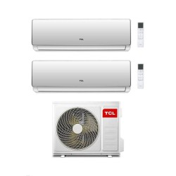 TCL Climatizzatore Inverter Dual Split Elite F2 serie SN F2S0 9+9 con MT1420 Wi-Fi R-32 Classe A++