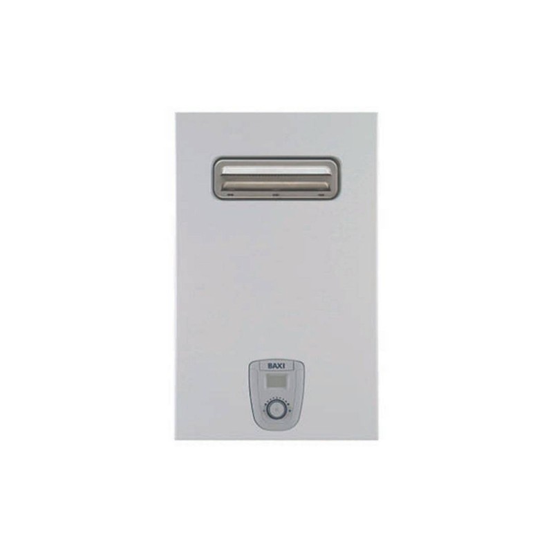 Baxi Scaldabagno a Gas a Camera Stagna External Acquaprojet Blue Air 11FI Metano Low NOx