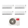 TCL Climatizzatore Quadri split Inverter BreezeIN P5 serie SN 9+18+18+18 P5S0 con MT4250 Wi-Fi R-32 Classe A++
