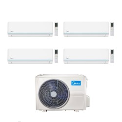 Midea Climatizzatore Quadri Split serie Evolution 9+9+9+12 con M4O-36FN8-Q Inverter R 32 Wi-Fi Classe A++