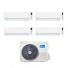Midea Climatizzatore Quadri Split serie Evolution 9+9+12+12 con M4O-36FN8-Q Inverter R 32 Wi-Fi Classe A++
