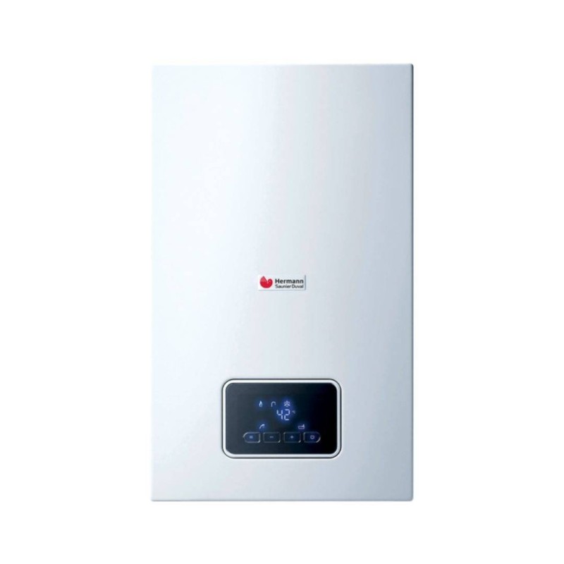 Hermann Saunier Duval Scaldabagno A Camera Stagna Opalia F 15/1 Low Nox GPL con Kit Coassiale