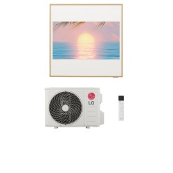 LG Climatizzatore Monosplit Artcool Gallery LCD 9000 A09GA2.NSE + A09GA2.U18 R-32 Wi-Fi Integrato Classe A++
