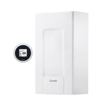 Beretta Caldaia A Condensazione Beretta Mynute X 30 C P Metano/Gpl 30 kW con Kit Scarico Fumi + Cronotermostato Riello