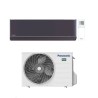 Panasonic Climatizzatore Monosplit Etherea Dark 9000 Btu CS-XZ25XKEW Colore Grigio Grafite Inverter R-32 Wi-Fi ClasseA++