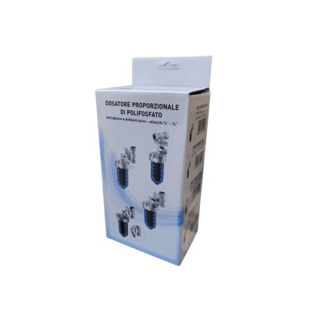 copy of FILTRO ACQUA ANTICALCARE DI POLIFOSFATI AQUAMAX DOSAMAX BLU PER CALDAIE E SCALDINI DA 1/2"-1/2"