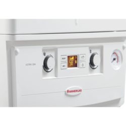 Immergas Caldaia a Condensazione Victrix EXA 28 Metano con Kit Scarico Fumi Dettaglio Pannello
