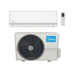 Midea Climatizzatore Monosplit Inverter serie Flexi 9000 btu MSAGAU-09HRFN8-QRD1GW Wi-Fi optional R-32 Classe A++