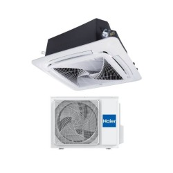 Haier Climatizzatore Monosplit A Cassetta A 4 Vie Round Flow 48000 Btu Trifase ABH140K1ERG(H) Wi-Fi optional R-32