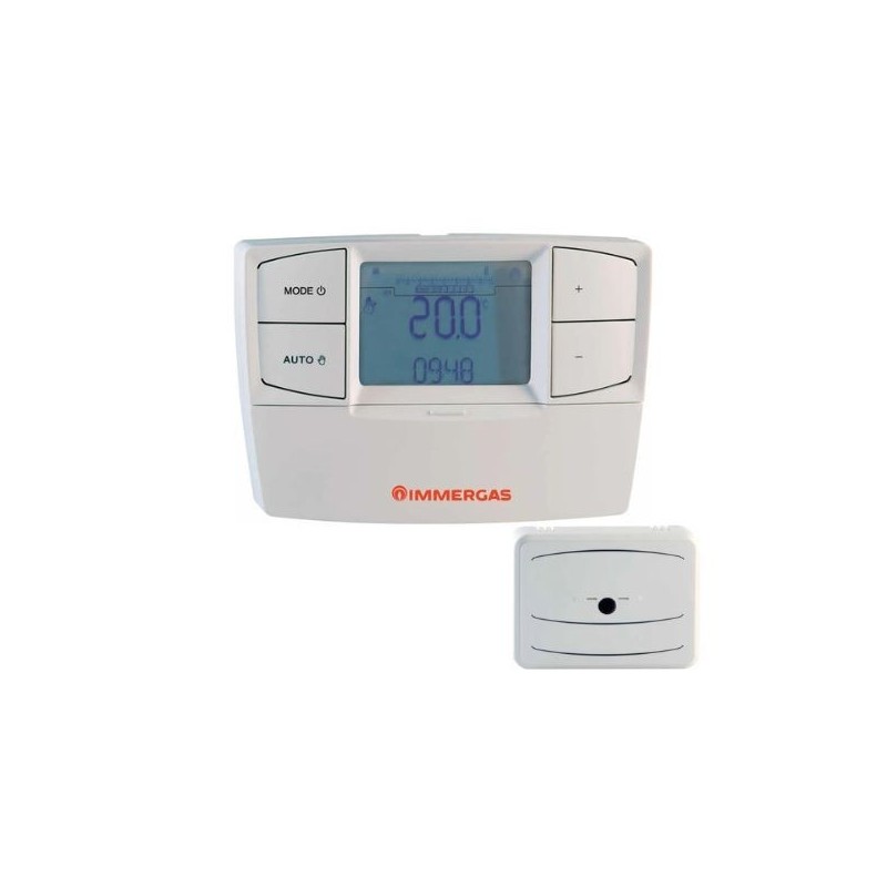 Immergas Cronotermostato Comando Remoto Modulante On/Off Crono 7 Wireless 3.021624