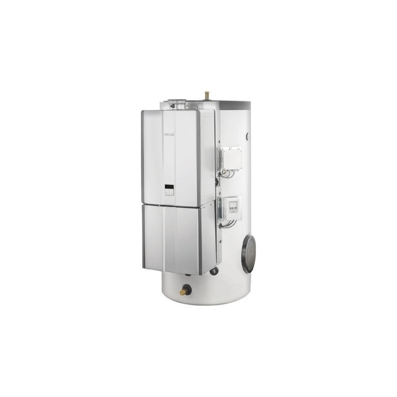 Rinnai Demand Duo 500 Scaldabagno a Gas Intifity 28 L +  Accumulo 500 L Vers. 1B con Centralina Elettronica e Serpentino Metano