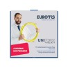 EUROTIS Kit Allacciamento Cucina UNIPRESS Giunto Dritto con Girello Filettato Femmina G 1/2 DN 12 4 Metri