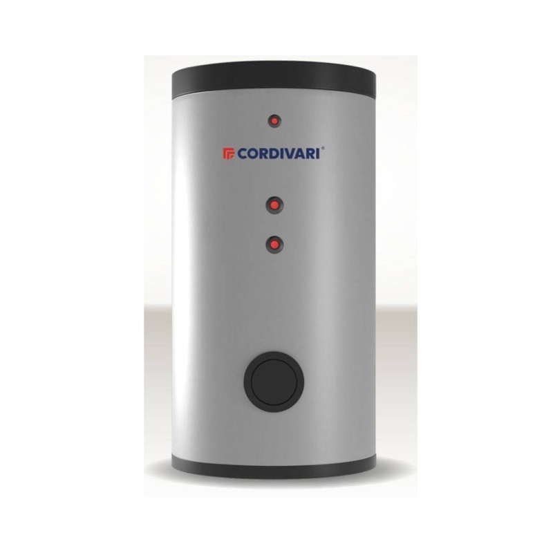 Cordivari Bollitore in Acciaio Bolly 1 ST FB WB 800 L Coibentazione Rigida in Polywarm