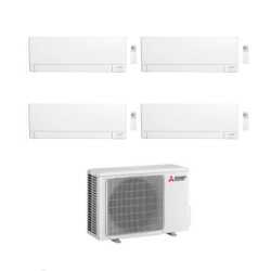 Mitsubishi Climatizzatore Quadri Split MSZ-AY VGKP 9+9+12+12 con MXZ-4F80VF4 Inverter R-32 Wi-Fi Classe A++