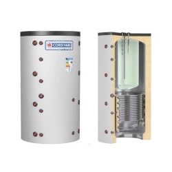 Cordivari Termoaccumulatore Combi 2 WB 2000 L con 1 Scambiatore Fisso in Polywarm